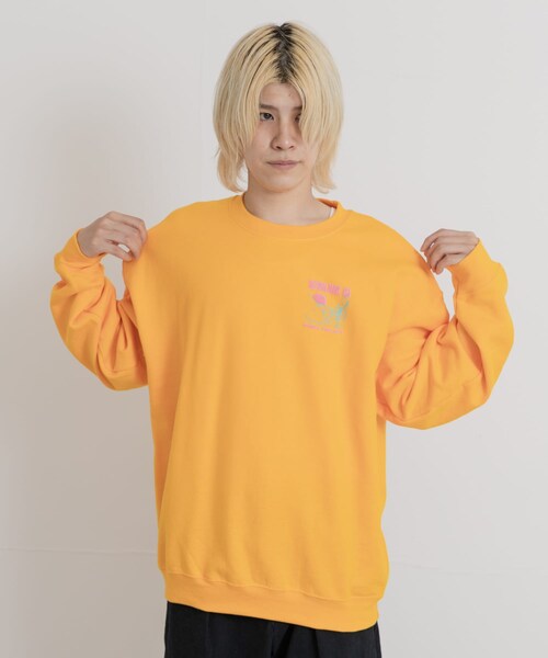 THE GOODLAND MARKET（ザグッドランドマーケット）の「PARKS PROJECT　NATIONAL PARKS SWEAT（スウェット・メンズ・GREEN/YELLOW・M/L）」の22枚目の写真