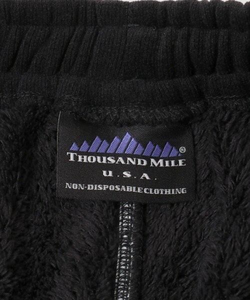 URBAN RESEARCH(アーバンリサーチ)の「『別注』THOUSAND MILE×URBAN RESEARCH KNIT FLEECE FLARE PANTS(その他パンツ・レディース・OFF WHITE/BLACK・M/L)」の13枚目の写真
