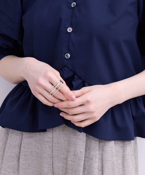 ADAM ET ROPE'（アダムエロペ）の「【Rieuk(リューク)】Orbit Ring（リング・レディース・シルバー・F）」の7枚目の写真