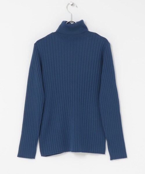 URBAN RESEARCH ROSSO（アーバンリサーチロッソ）の「エクストラファインリブタートルニット（ニット/セーター・レディース・OFF/ROYAL BLUE/OLIVE・Free）」の21枚目の写真