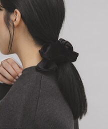 KBF | スクエアベロアシュシュ(ヘアゴム)