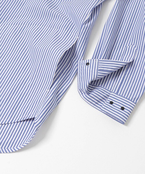 EKAL（エカル）の「エステネージュ ロングスリーブシャツ（シャツ/ブラウス・メンズ・サックス/ストライプ・M/L）」の14枚目の写真