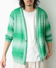 URBAN RESEARCH Sonny Label | スペースダイライトニットカーディガン(カーディガン/ボレロ)