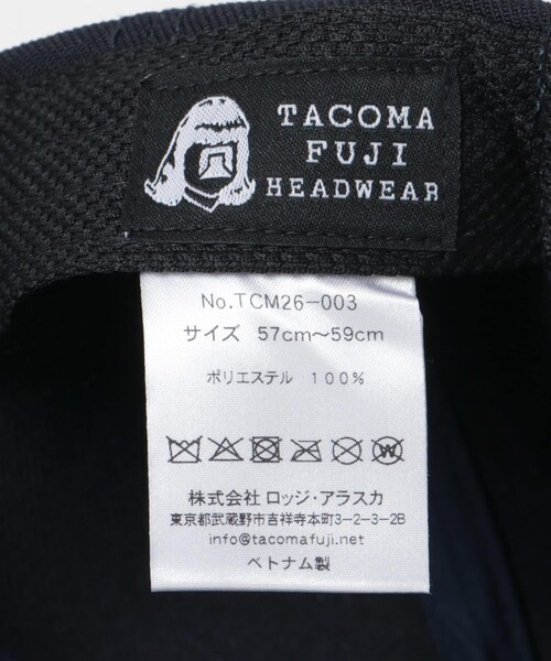 EKAL（エカル）の「TACOMA FUJI RECORDS　TACOMA FUJI ORIENTALES CAP（キャップ・メンズ・NAVY・One）」の7枚目の写真