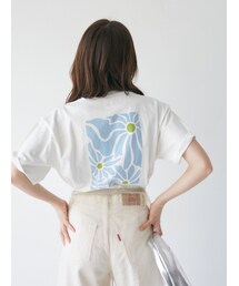 Ungrid | ニュアンスモチーフバックプリントTee(Tシャツ/カットソー)