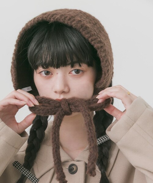 SMELLY(スメリー)の「ニットイヤーマフ(イヤーマフ・レディース・IVO/BRN・-)」の12枚目の写真
