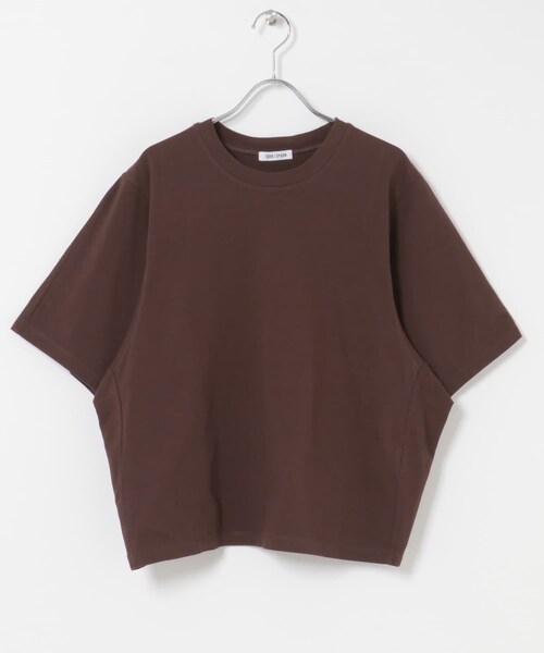 URBAN RESEARCH DOORS(アーバンリサーチドアーズ)の「FORK&SPOON ソリッドスリーブTシャツ(Tシャツ/カットソー・レディース・BLACK/TOPGRAY/BROWN/LIGHTBLUE・1)」の14枚目の写真