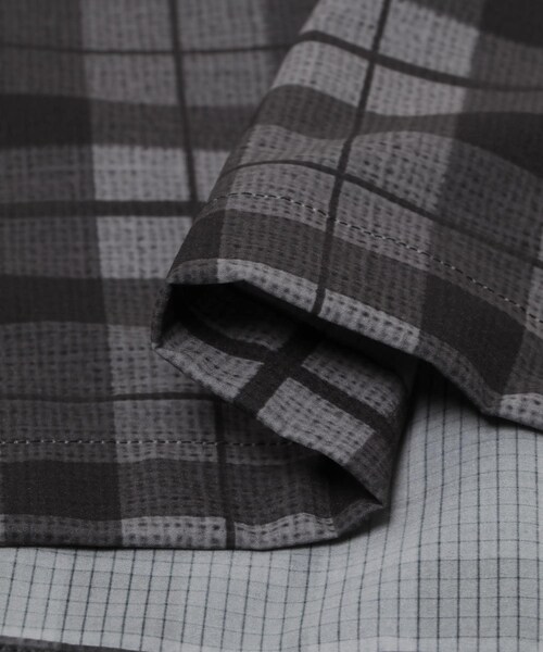 EKAL(エカル)の「White Mountaineering MADRAS CHECK OC SHIRTS(シャツ/ブラウス・メンズ・BLACK/ORANGE/PINK・2/3)」の9枚目の写真