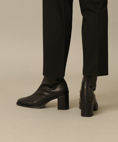 SENSE OF PLACE by URBAN RESEARCH（センスオブプレイスバイアーバンリサーチ）の「スクエアトウセンターシームストレッチブーツ（その他シューズ・レディース・PYTHON/BLACK/BLCK/IVORY/BROWN/BEIGE/L.KHAKI・S/M/L）」の22枚目の写真