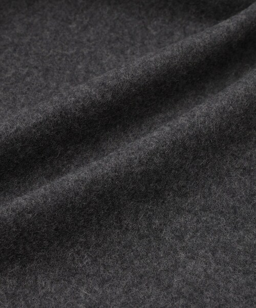 ROPE'(ロペ)の「【一部店舗限定】【REALM(レルム)】SHAWL COLLAR HALF COAT|ショートコート 26AW(ステンカラーコート・レディース・ベージュ/グレー・38)」の20枚目の写真
