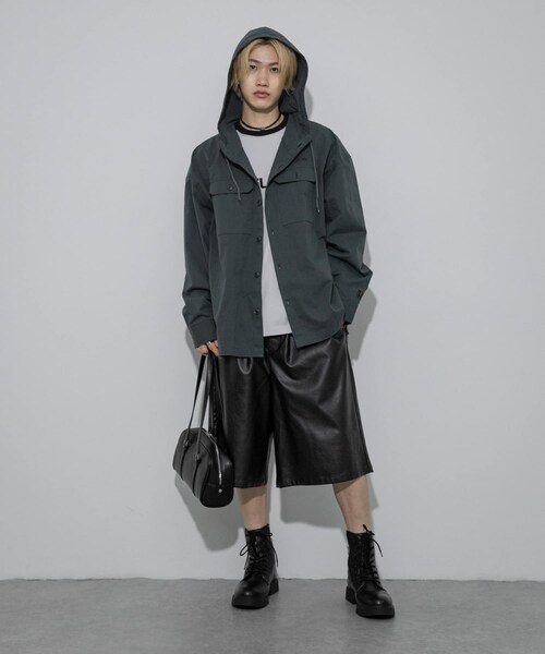 SENSE OF PLACE by URBAN RESEARCH（センスオブプレイスバイアーバンリサーチ）の「HONDA Hoodie Long-Sleeve Shirts（シャツ/ブラウス・メンズ・GREEN/MINT・M/L）」の7枚目の写真