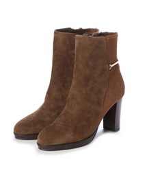 carino（カリーノ）の「モード・エ・ジャコモ カリーノ MODE ET JACOMO carino メタルアクセントシープスエードブーツ(カーキコンビ)（ブーツ）」