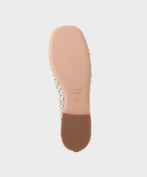 ROPE'（ロペ）の「【PELLICO（ペリーコ）】MESH FLAT SHOES｜パンプス（パンプス・レディース・ホワイト/ピンク・36/37）」の10枚目の写真