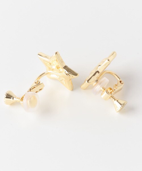 SMELLY（スメリー）の「メタルスターイヤリング（イヤリング・レディース・GLD・-）」の8枚目の写真