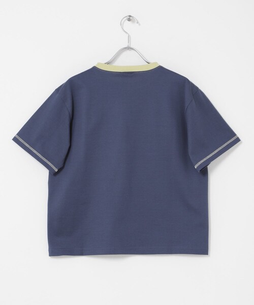 THE GOODLAND MARKET（ザグッドランドマーケット）の「ザ グッドランド マーケット　BOX RINGER  TEE（Tシャツ/カットソー・レディース・WH×GR/YE×BR/BL×LGR・1/2）」の18枚目の写真