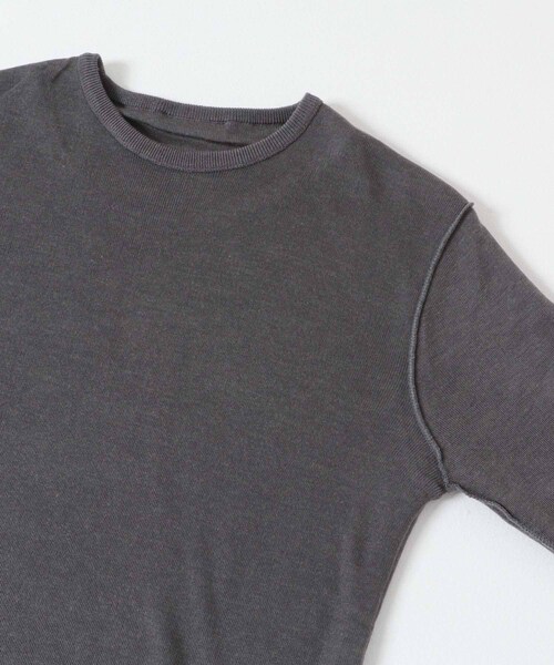 URBAN RESEARCH(アーバンリサーチ)の「ATON CIRCULER RIB CREW LAYERED(ニット/セーター・レディース・PINK/CHA GRAY・2)」の6枚目の写真