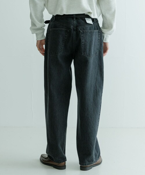 URBAN RESEARCH(アーバンリサーチ)の「CIOTA Baggy 5 Pocket Pants(デニムパンツ・メンズ・M.Black・30/32/34)」の5枚目の写真