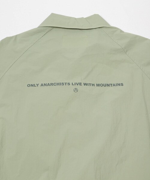 EKAL（エカル）の「mountain research　Coach shirts（シャツ/ブラウス・メンズ・Orange/Sax/Sage・M/L/XL）」の6枚目の写真