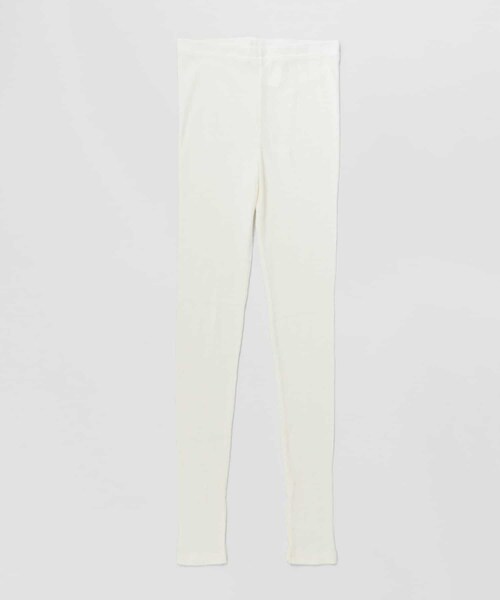 SMELLY（スメリー）の「スリットリブレギンス∴（レギンス/スパッツ・レディース・L.GRY/IVO/C.GRY/BLK・-）」の7枚目の写真