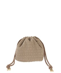 MERCURYDUO | ジャカード巾着バッグ(ハンドバッグ)