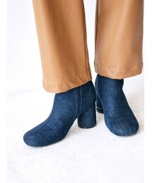 Ungrid | 【10周年限定】デニムショートブーツ(ブーツ)