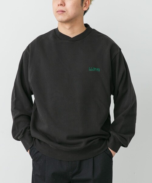 URBAN RESEARCH DOORS(アーバンリサーチドアーズ)の「L.L.Bean JAPAN EDITION SMITHFIELD CREWNECK SWEAT(スウェット・メンズ・NATURAL/NIGHT/BIRCH/ESPRESSO/TOP NAVY/CRIMSON・M/L/XL)」の2枚目の写真