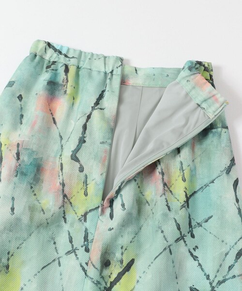 URBAN RESEARCH（アーバンリサーチ）の「RUMCHE　Hidamari Paint Skirt（スカート・レディース・BLUE・FREE）」の6枚目の写真