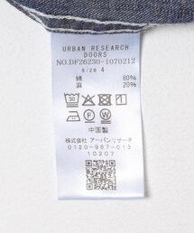 FORK&SPOON | FORK&SPOON 綿麻デニムジップブルゾン(ブルゾン)