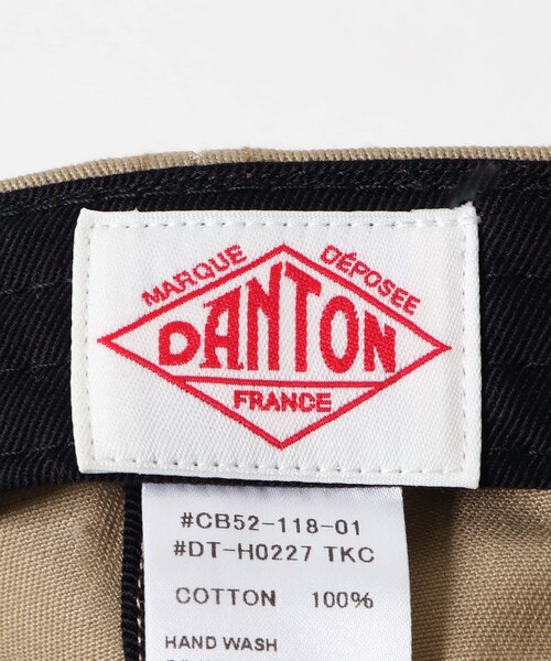 URBAN RESEARCH DOORS(アーバンリサーチドアーズ)の「DANTON 6PANEL CAP(キャップ・レディース・ECRU/BEIGE/BLACK・FREE)」の12枚目の写真