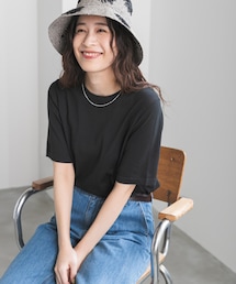 URBAN RESEARCH DOORS | 『UR TECH』サマシェアニットハーフスリーブプルオーバー(Tシャツ/カットソー)