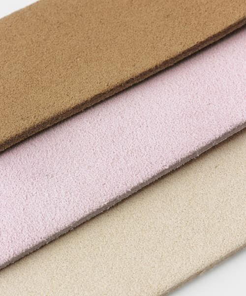 KBF（ケイビーエフ）の「サークルスエードブレスレット∴（ブレスレット・レディース・L/PURPLE/BEIGE/BROWN・one）」の8枚目の写真
