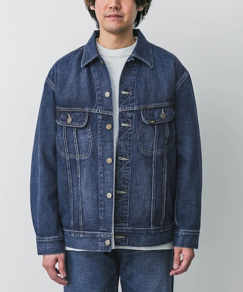URBAN RESEARCH DOORS（アーバンリサーチドアーズ）の「『別注』Lee101×DOORS　JACKET（デニムジャケット・メンズ・DARK USED/RIGID/ONE WASH/LIGHT USED・38/40/42）」の7枚目の写真