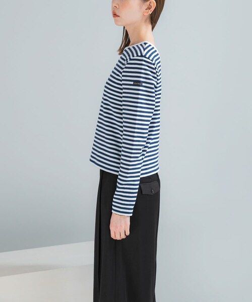 URBAN RESEARCH ROSSO（アーバンリサーチロッソ）の「LE MINOR　MADEMOISELLE（Tシャツ/カットソー・レディース・ECRU BLACK/WHT MARINE/WHT R PINK・Free）」の17枚目の写真