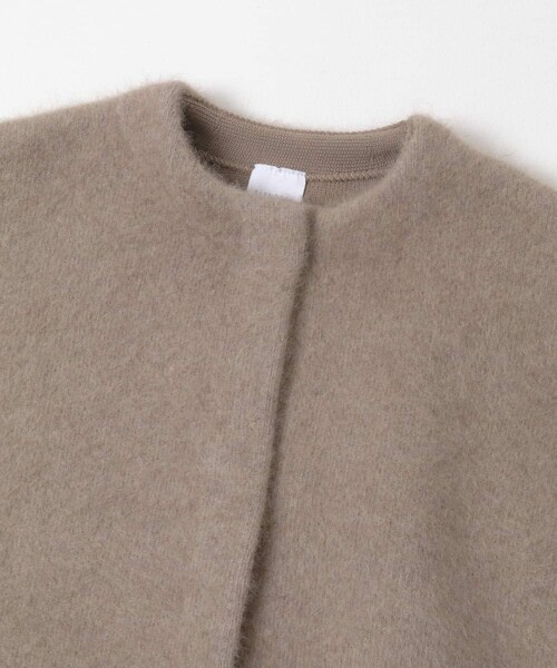 URBAN RESEARCH ROSSO（アーバンリサーチロッソ）の「ELENDEEK　CREW-NECK RACCOON MIX WCARDIGAN（カーディガン/ボレロ・レディース・BRD/L.YLW/BGE・1/2）」の12枚目の写真