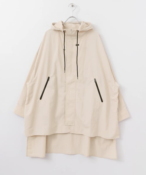 KBF（ケイビーエフ）の「BIGマウンテンパーカー（マウンテンパーカー・レディース・KHAKI/L.GREIGE/CAMEL・one）」の12枚目の写真