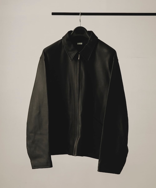 URBAN RESEARCH（アーバンリサーチ）の「A PRESSE　Leather Sports Jacket（ライダースジャケット・メンズ・Black・2/3/4）」の2枚目の写真