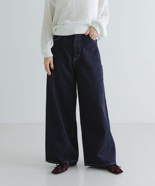 URBAN RESEARCH（アーバンリサーチ）の「『別注』Lee101×URBAN RESEARCH　BAGGYPANTS（デニムパンツ・レディース・LIGHT USED/ONE WASH/DARK USED/MEDIUMUSED・XS/S/M/L）」の10枚目の写真