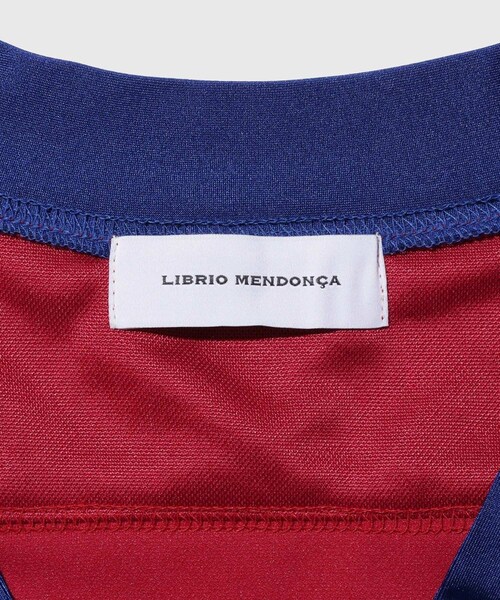 ADAM ET ROPE'(アダムエロペ)の「【LIBRIO MENDONCA/リブリオ メンドンサ】 AMERICAN FOOTBALL TOP(Tシャツ/カットソー・メンズ・ブラック/レッド・L/M)」の12枚目の写真