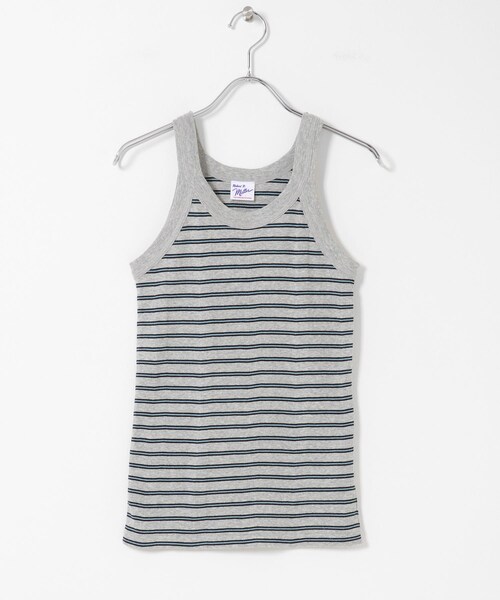 URBAN RESEARCH Sonny Label（アーバンリサーチサニーレーベル）の「Miller　パネルリブアスレチックタンクトップ（タンクトップ・レディース・30BLU-W2/31WHT-GN/50BLK-W3/52GRY-BB・One）」の14枚目の写真