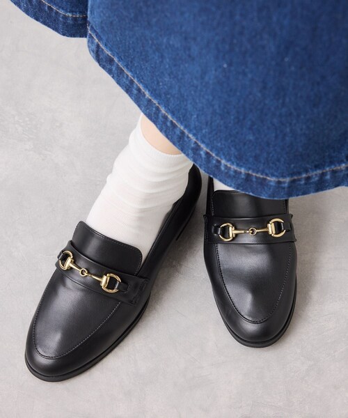 VIS（ビス）の「ふんわりビットローファー/SS〜Lサイズ展開（ローファー・レディース・ブラック・L/M/S/SS）」の8枚目の写真