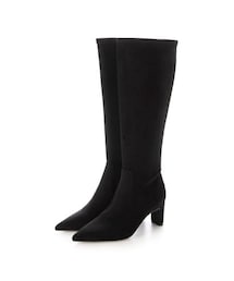 EVOL（イーボル）の「【EVOL/イーボル】 【S-LLサイズ展開・美脚効果あり】ストレッチ6cmロングブーツ BZ23839  （ブーツ）」