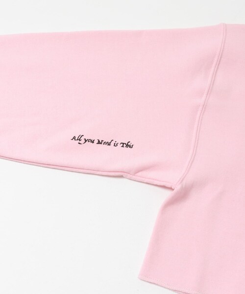 URBAN RESEARCH（アーバンリサーチ）の「Teya　TEYA SHORT SWEAT（スウェット・レディース・GRAY/PINK/CHARCOAL・Free）」の16枚目の写真