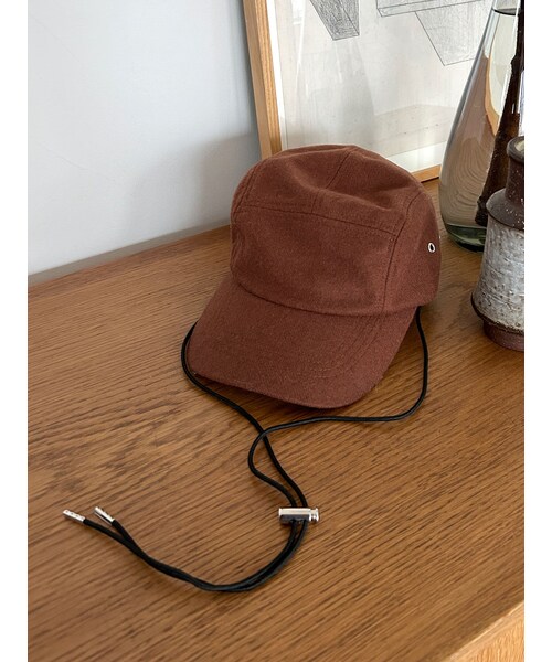 Ungrid（アングリッド）の「起毛ジェットキャップ（キャップ・レディース・ライトグレー/ブラック/ブラウン/アイボリー・F）」の12枚目の写真