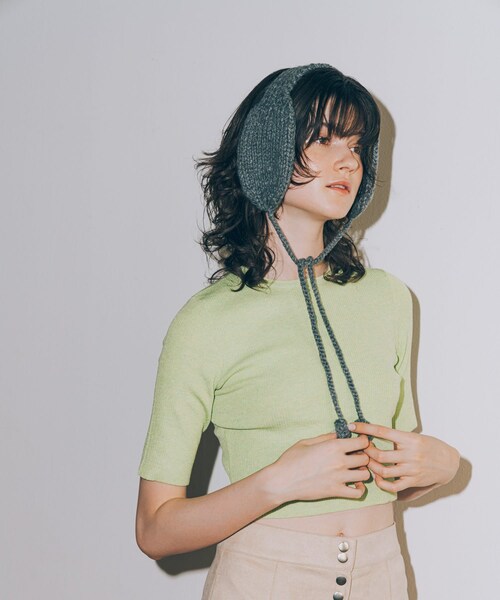 SMELLY（スメリー）の「ニットイヤーマフ（イヤーマフ・レディース・GRY/IVO/MOC・-）」の13枚目の写真