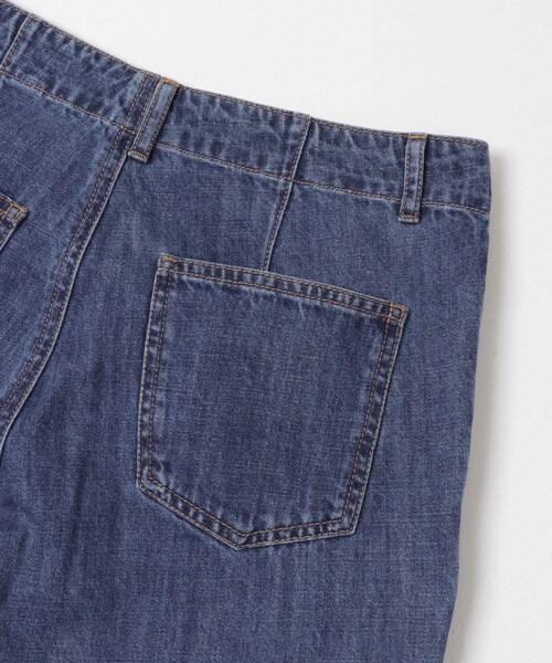 URBAN RESEARCH DOORS(アーバンリサーチドアーズ)の「デニムワイドパンツ(デニムパンツ・レディース・INDIGO/ONE WHASH・S/M/L)」の4枚目の写真