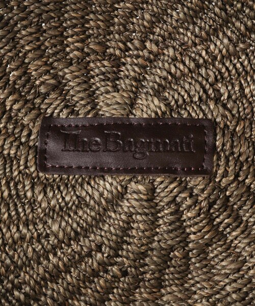 URBAN RESEARCH Sonny Label（アーバンリサーチサニーレーベル）の「BAGMATI　アバカボーダーバッグ（かごバッグ・レディース・NAT/BLK/NAT/CHOCO・One）」の12枚目の写真