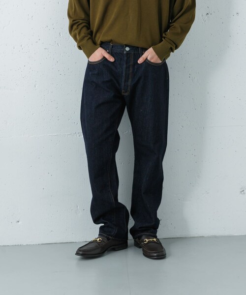 URBAN RESEARCH(アーバンリサーチ)の「『別注』CIOTA×URBAN RESEARCH STRAIGHT 5 POCKET PANTS(デニムパンツ・メンズ・DARK NAVY・30/32/34)」の7枚目の写真