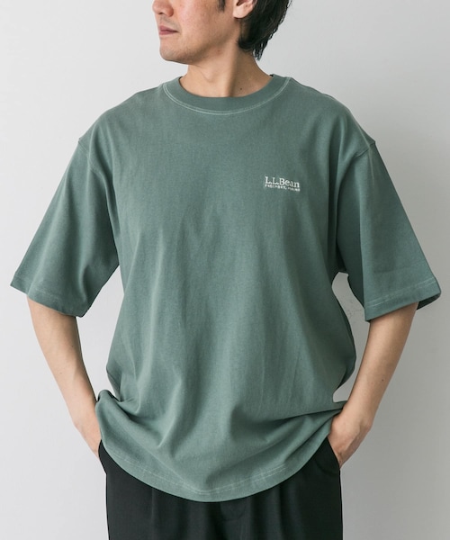 URBAN RESEARCH DOORS(アーバンリサーチドアーズ)の「L.L.Bean Union Short-Sleeve T-shirts(Tシャツ/カットソー・メンズ・White/Birch/Navy/Lt.pink/Smokyjade・M/L/XL)」の3枚目の写真