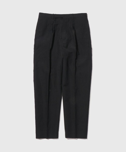 ADAM ET ROPE'（アダムエロペ）の「WOOL LINEN TROUSERS（スラックス・メンズ・ブラック/キナリ/ネイビー系・L/M/XL）」の5枚目の写真