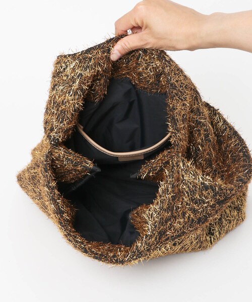 URBAN RESEARCH Sonny Label（アーバンリサーチサニーレーベル）の「CONTROL FREAK　Glitterトート（トートバッグ・レディース・シルバー/ゴールド・one）」の12枚目の写真